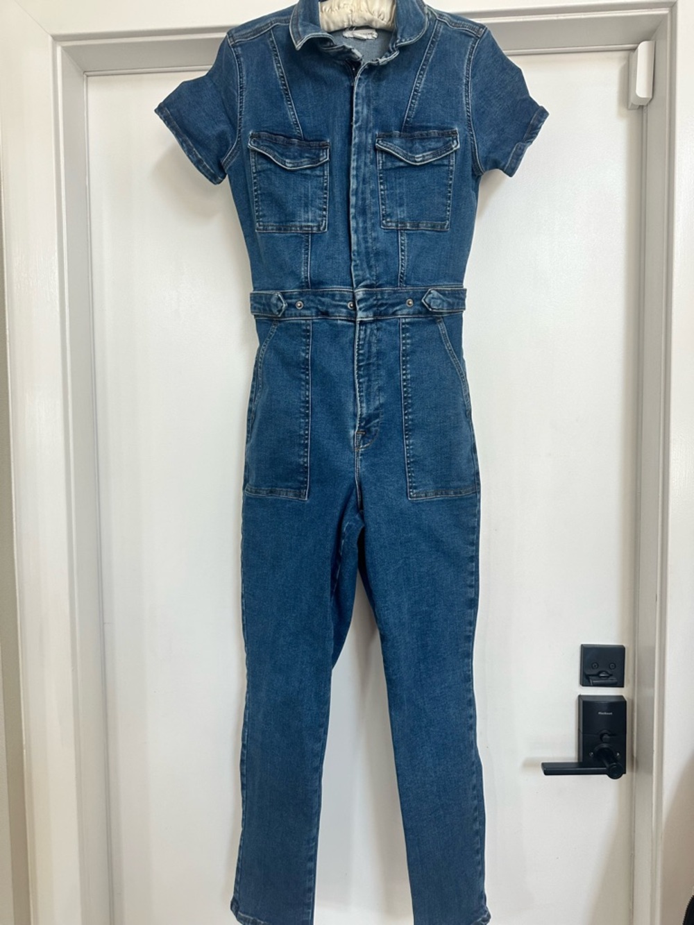 EUC Good American Fit for Success Denim Junpsuit - Picture 5 of 11
